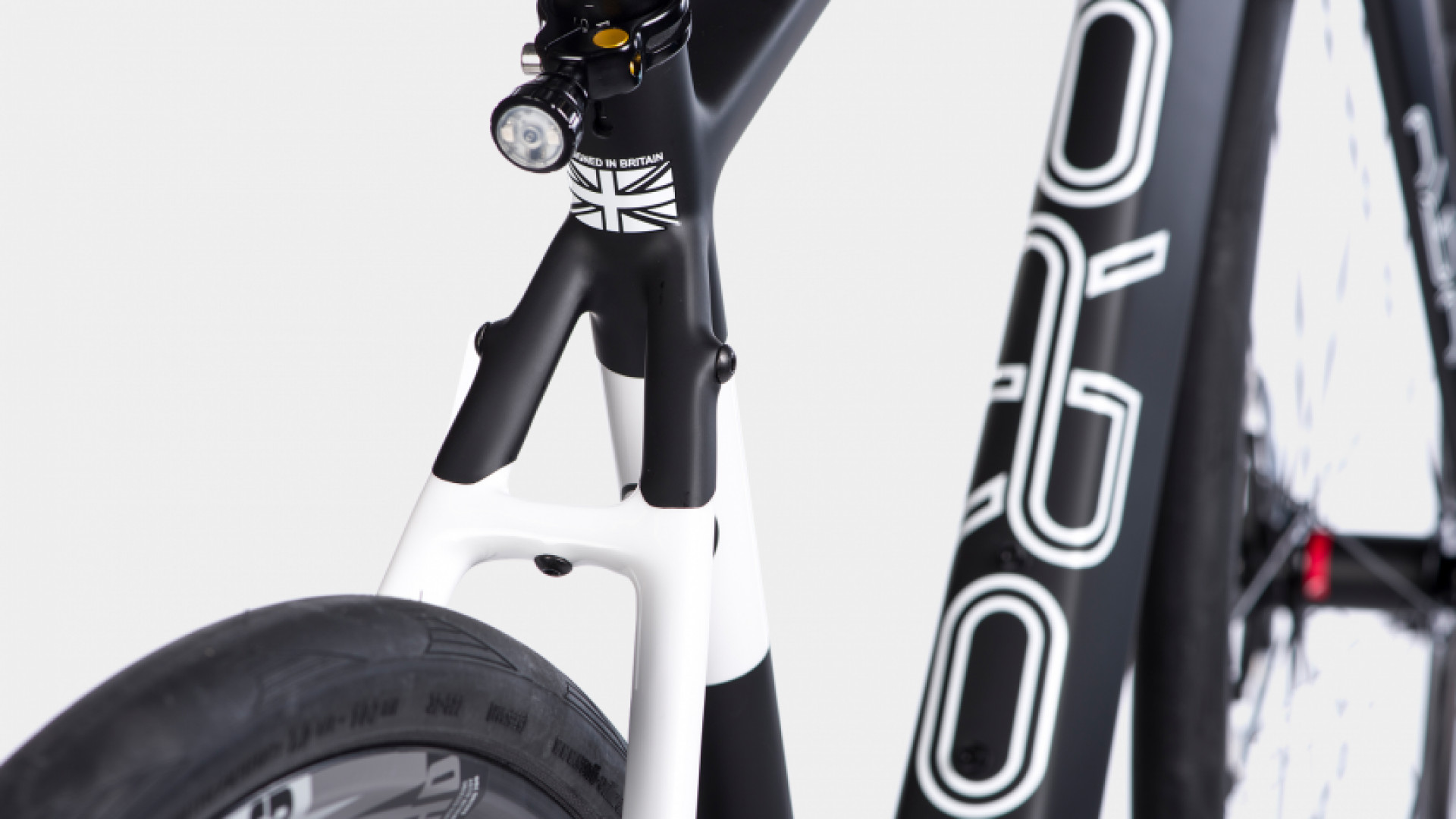 Closeup detail shot of the seat tube on the Orro Terra C