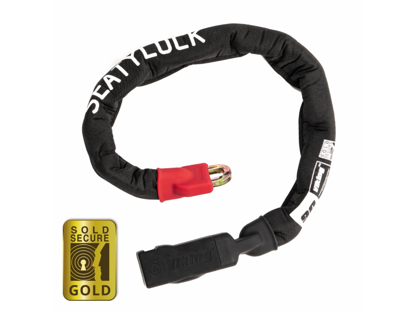 Sold secure store gold chain lock